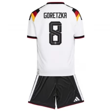 Německo Goretzka 8 Dětský Domácí Dres Komplet MS 2026