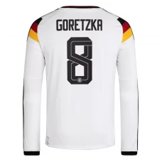 Německo Goretzka 8 Domácí Dres MS 2026 Dlouhý Rukáv