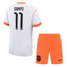 Nizozemsko Gakpo 11 Dětský Venkovní Dres Komplet MS 2026