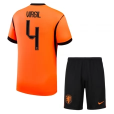Nizozemsko Virgil 4 Dětský Domácí Dres Komplet MS 2026