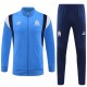 Olympique de Marseille Dětské Fotbalová Bunda Soupravy 2023-24 - Modrá