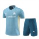 Olympique de Marseille Tréninkový Dres Soupravy 2024-25 - Shorts Modrá