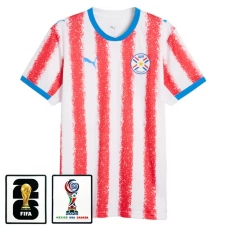 Paraguay Domácí Dres MS 2026 s Nášivkou