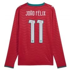 Portugalsko João Félix 11 Domácí Dres MS 2026 Dlouhý Rukáv