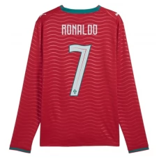 Portugalsko Ronaldo 7 Domácí Dres MS 2026 Dlouhý Rukáv
