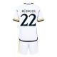 Real Madrid Dětské Fotbalové Dresy Komplet 2023-24 Antonio Rüdiger 22 Domácí