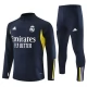 Real Madrid Dětské Tréninkové Soupravy 2023-24 - 1-4 Zip Navy