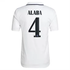 Real Madrid Fotbalový Dres 2022-23 David Alaba 4 Domácí