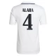 Real Madrid Fotbalový Dres 2022-23 David Alaba 4 Domácí