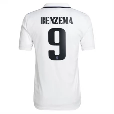 Real Madrid Fotbalový Dres 2022-23 Karim Benzema 9 Domácí