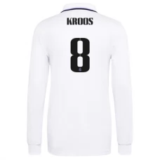 Real Madrid Fotbalový Dres 2022-23 Toni Kroos 8 Domácí Dlouhý Rukáv