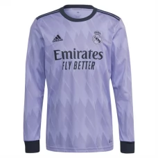 Real Madrid Fotbalový Dres 2022-23 Venkovní Dlouhý Rukáv