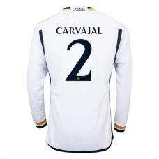 Real Madrid Fotbalový Dres 2023-24 Carvajal 2 Domácí Dlouhý Rukáv