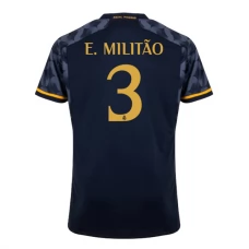 Real Madrid Fotbalový Dres 2023-24 E. Militao 3 Venkovní