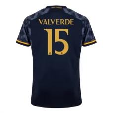 Real Madrid Fotbalový Dres 2023-24 Valverde 15 Venkovní
