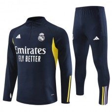 Real Madrid Tréninkové Soupravy 2023-24 - 1-4 Zip Navy