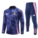 Real Madrid Tréninkové Soupravy 2024-25 - 1-4 Zip Modrá
