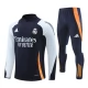 Real Madrid Tréninkové Soupravy 2024-25 - 1-4 Zip Modrá