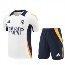 Real Madrid Tréninkový Dres Soupravy 2024-25 - Shorts Bílá