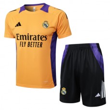 Real Madrid Tréninkový Dres Soupravy 2024-25 - Shorts Oranžová