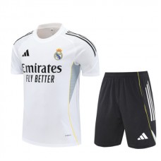 Real Madrid Tréninkový Dres Soupravy 2025-26 - Shorts Bílá