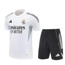 Real Madrid Tréninkový Dres Soupravy 2025-26 - Shorts Bílá