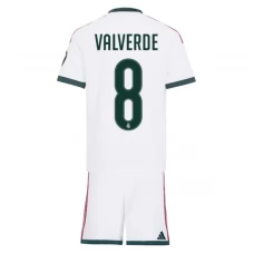 Real Madrid Valverde 8 Dětský Domácí Dres Komplet 2026-27