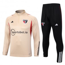 São Paulo FC Tréninkové Soupravy 2023-24 - 1-4 Zip Černá