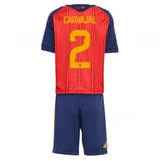 Španělsko Carvajal 2 Dětský Domácí Dres Komplet MS 2026