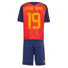 Španělsko Lamine Yamal 19 Dětský Domácí Dres Komplet MS 2026