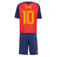 Španělsko Olmo 10 Dětský Domácí Dres Komplet MS 2026