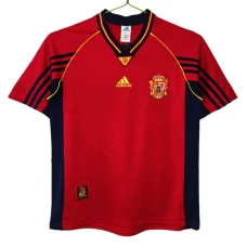 Španělsko Retro Domácí Dres 1998