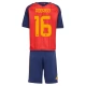 Španělsko Rodrigo 16 Dětský Domácí Dres Komplet MS 2026
