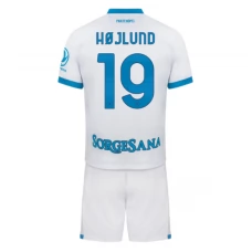SSC Neapol Højlund 19 Dětský Venkovní Dres Komplet 2026-27