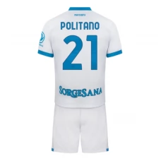 SSC Neapol Politano 21 Dětský Venkovní Dres Komplet 2026-27