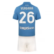 SSC Neapol Vergara 26 Dětský Domácí Dres Komplet 2026-27