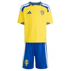 Švédsko Dětský Domácí Dres Komplet MS 2026