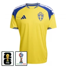 Švédsko Domácí Dres MS 2026 s Nášivkou