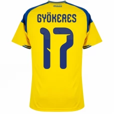 Švédsko Gyökeres 17 Domácí Dres MS 2026