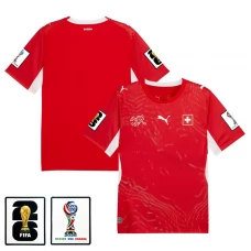 Švýcarsko Domácí Dres MS 2026 s Nášivkou