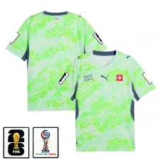 Švýcarsko Venkovní Dres MS 2026 s Nášivkou