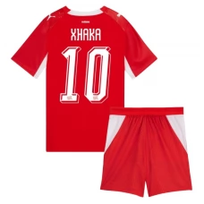 Švýcarsko Xhaka 10 Dětský Domácí Dres Komplet MS 2026