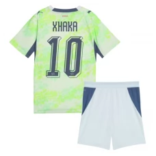 Švýcarsko Xhaka 10 Dětský Venkovní Dres Komplet MS 2026