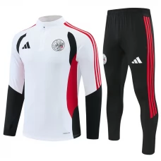 Tepláková Souprava Ajax Amsterdam Dětský 2026-27 - 1-4 Zip Bílá