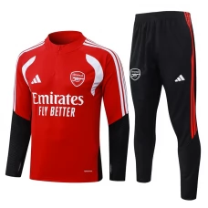 Tepláková Souprava Arsenal Dětský 2026-27 - 1-4 Zip Červená