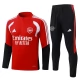 Tepláková Souprava Arsenal Dětský 2026-27 - 1-4 Zip Červená