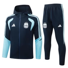 Tepláková Souprava(Bunda+Kalhoty) Argentina 2026-27 - Hoodie Modrá