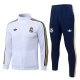 Tepláková Souprava(Bunda+Kalhoty) Real Madrid 2026-27 - Bílá