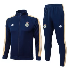 Tepláková Souprava(Bunda+Kalhoty) Real Madrid 2026-27 - Modrá