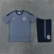 Tepláková Souprava(Dres+Shorts) Anglie Dětský 2026-27 Šedá